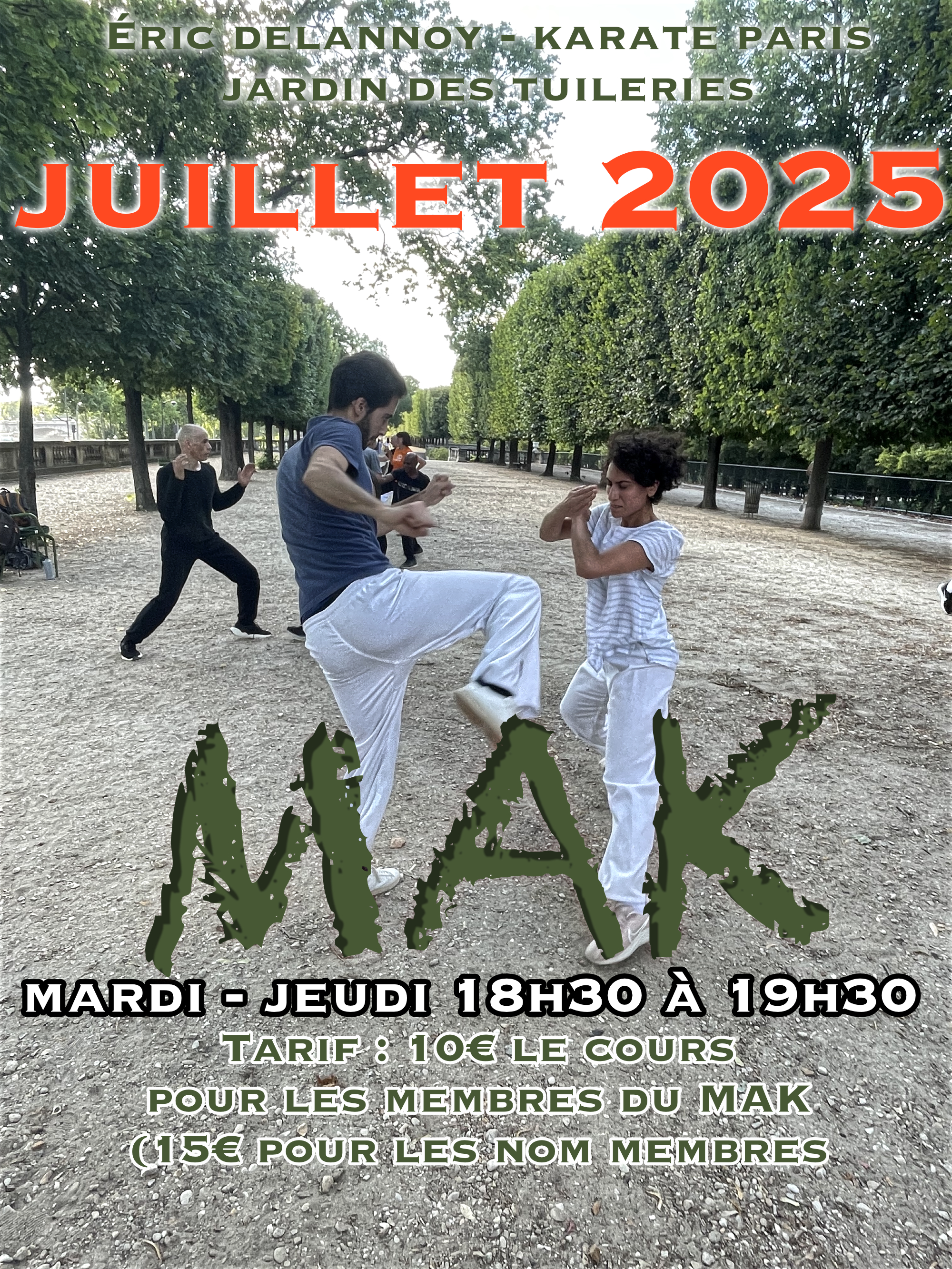 MAK Karaté plein air 2025